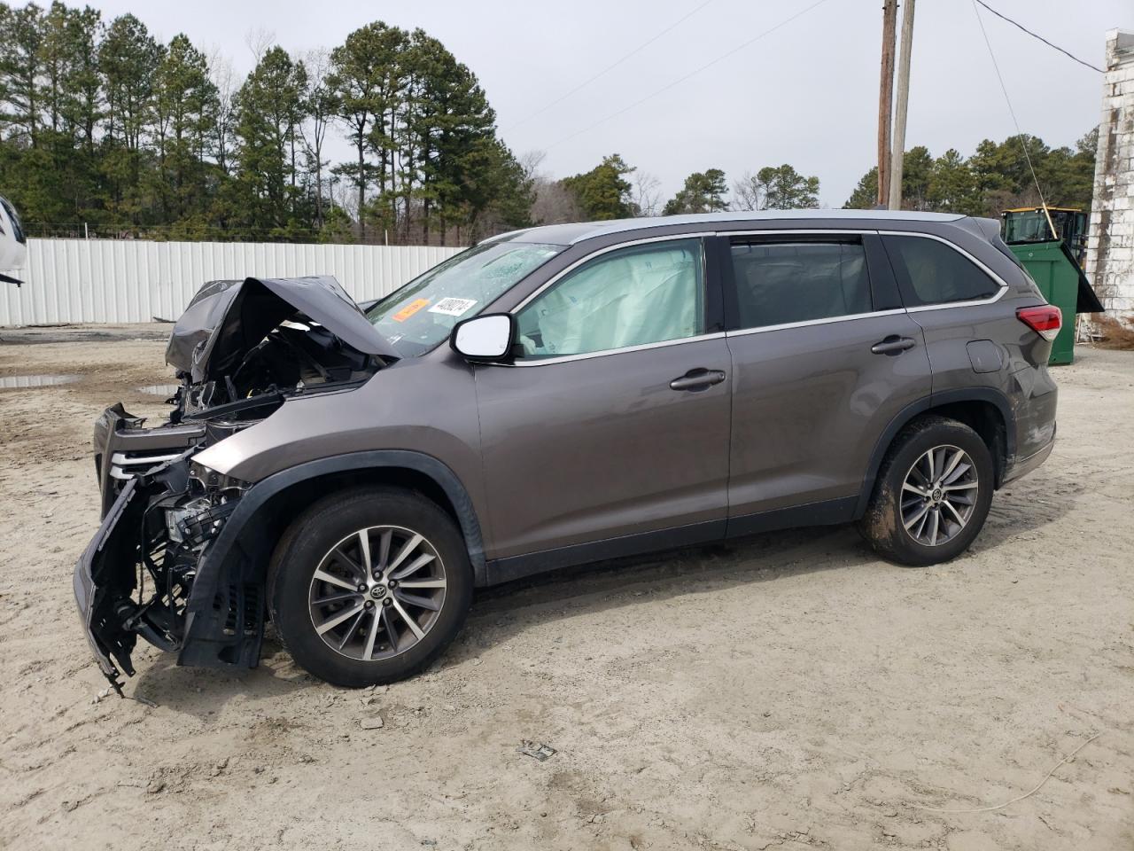 TOYOTA HIGHLANDER 2019 5tdkzrfh0ks324761