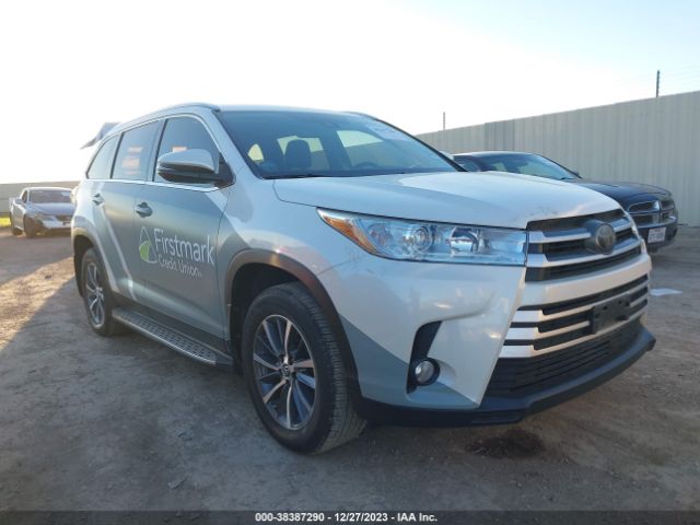 TOYOTA HIGHLANDER 2019 5tdkzrfh0ks552632