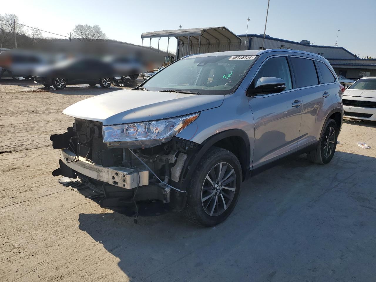 TOYOTA HIGHLANDER 2019 5tdkzrfh0ks557510