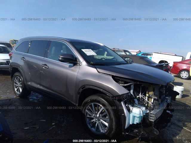 TOYOTA HIGHLANDER 2019 5tdkzrfh0ks572282