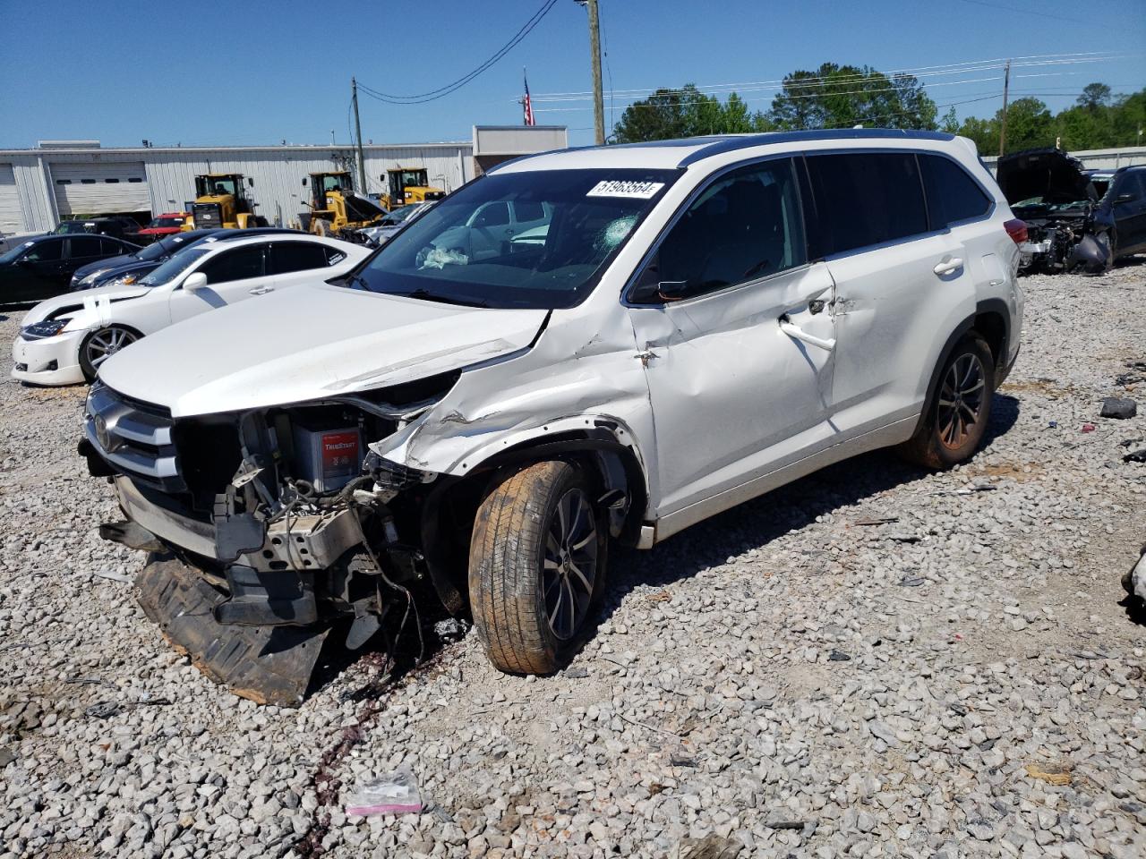 TOYOTA HIGHLANDER 2017 5tdkzrfh1hs200328