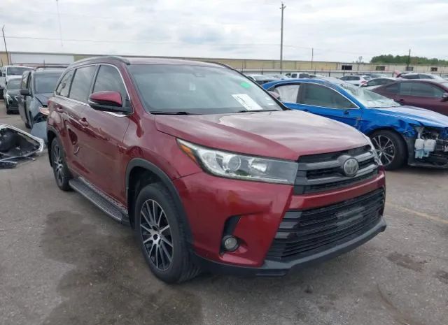 TOYOTA HIGHLANDER 2017 5tdkzrfh1hs509569