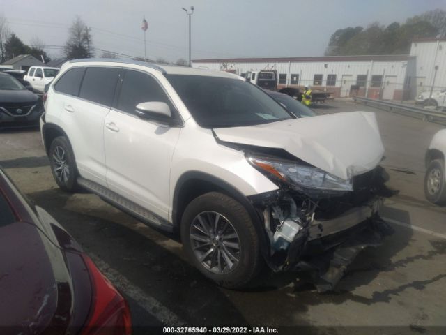 TOYOTA HIGHLANDER 2017 5tdkzrfh1hs525707