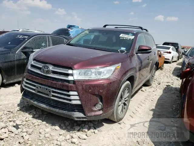 TOYOTA HIGHLANDER 2018 5tdkzrfh1js258087