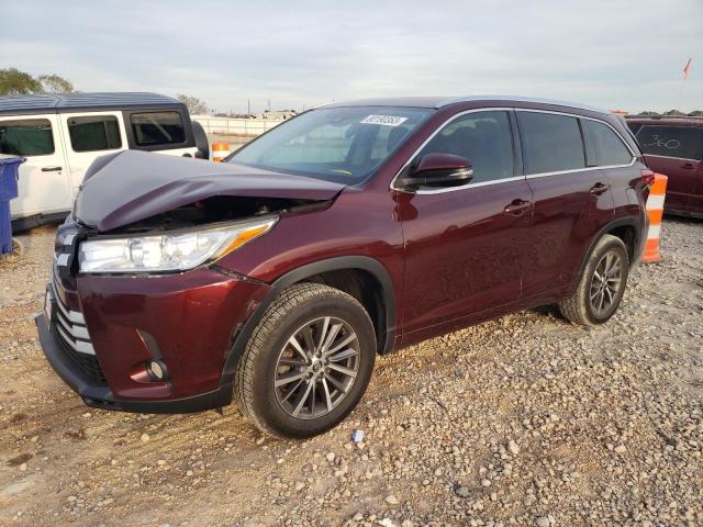 TOYOTA HIGHLANDER 2018 5tdkzrfh1js263886