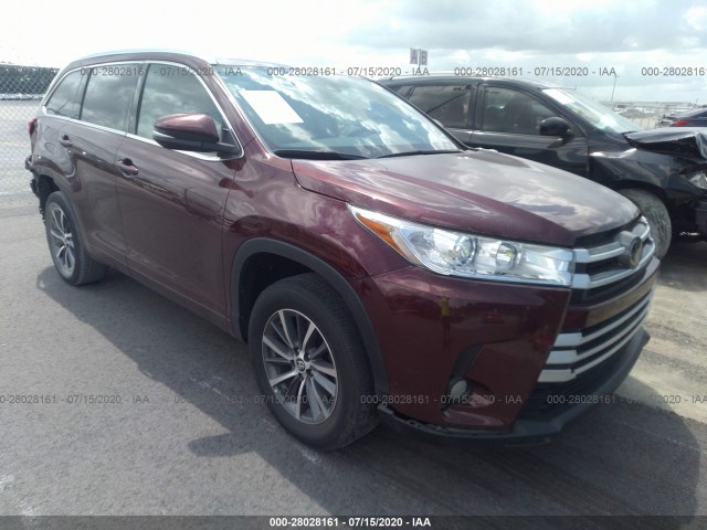 TOYOTA HIGHLANDER 2018 5tdkzrfh1js277626