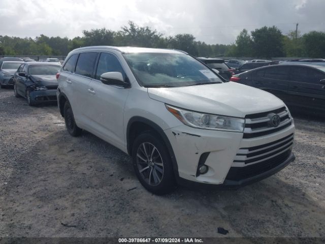 TOYOTA HIGHLANDER 2018 5tdkzrfh1js528502