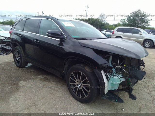 TOYOTA HIGHLANDER 2018 5tdkzrfh1js531478