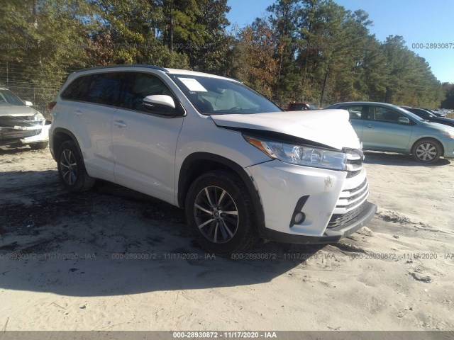 TOYOTA HIGHLANDER 2018 5tdkzrfh1js549365