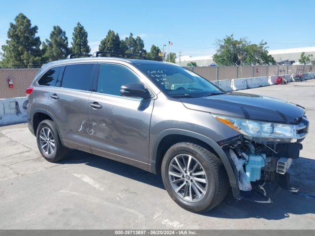 TOYOTA HIGHLANDER 2018 5tdkzrfh1js550306