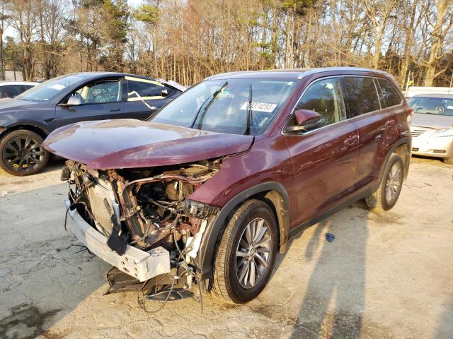 TOYOTA HIGHLANDER 2019 5tdkzrfh1ks292189