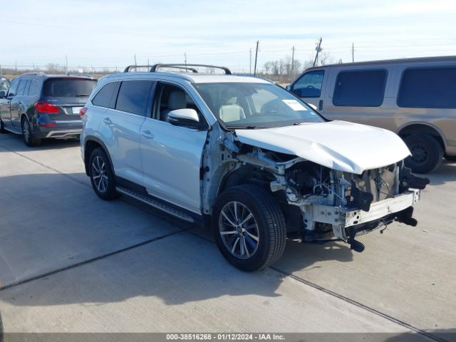 TOYOTA HIGHLANDER 2019 5tdkzrfh1ks550792