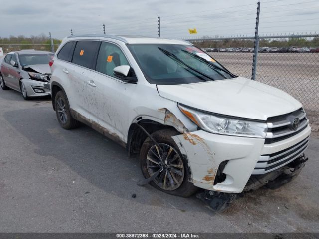 TOYOTA HIGHLANDER 2019 5tdkzrfh1ks551649