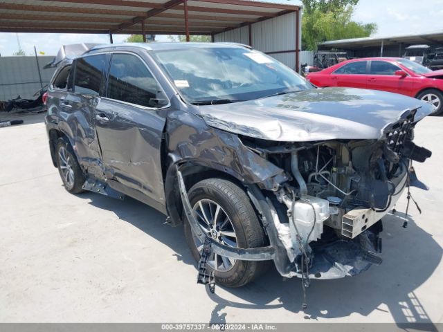 TOYOTA HIGHLANDER 2019 5tdkzrfh1ks571934