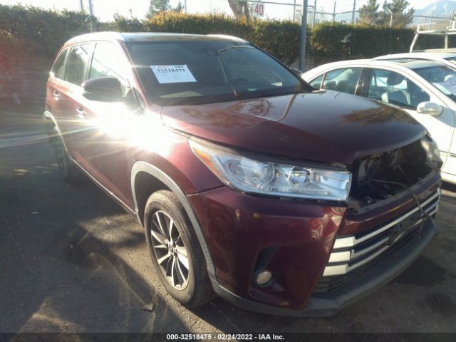 TOYOTA HIGHLANDER 2017 5tdkzrfh2hs232799