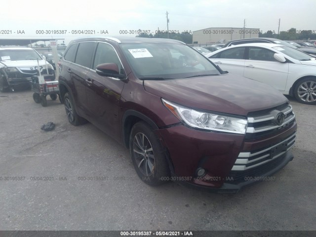 TOYOTA HIGHLANDER 2018 5tdkzrfh2js281409