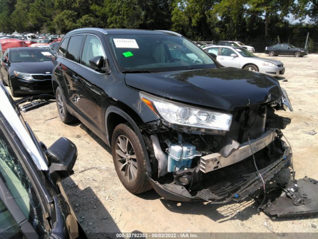 TOYOTA HIGHLANDER 2018 5tdkzrfh2js538181