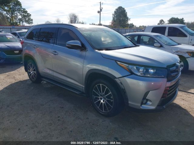 TOYOTA HIGHLANDER 2018 5tdkzrfh2js538570