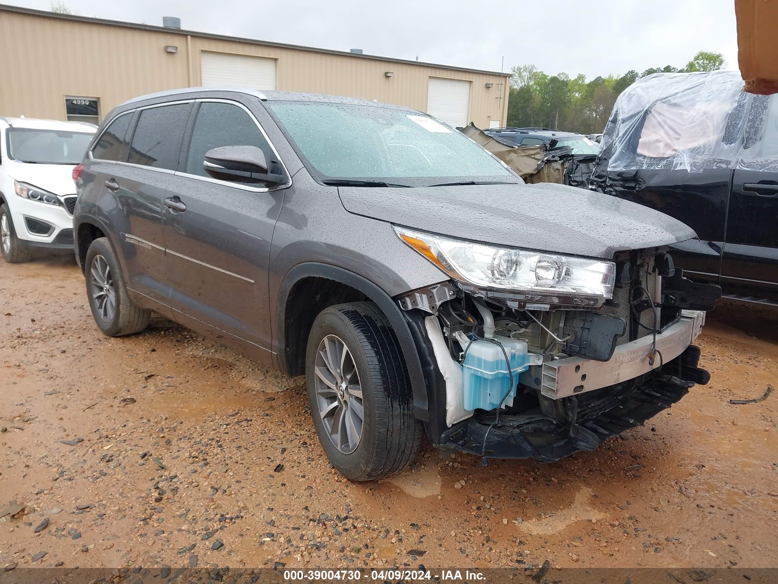 TOYOTA HIGHLANDER 2018 5tdkzrfh2js543557