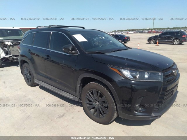 TOYOTA HIGHLANDER 2019 5tdkzrfh2ks347815