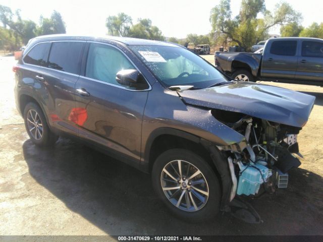 TOYOTA HIGHLANDER 2019 5tdkzrfh2ks359561