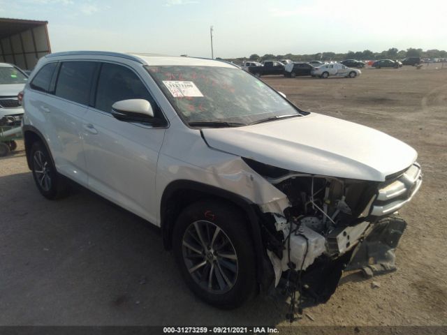 TOYOTA HIGHLANDER 2019 5tdkzrfh2ks574583