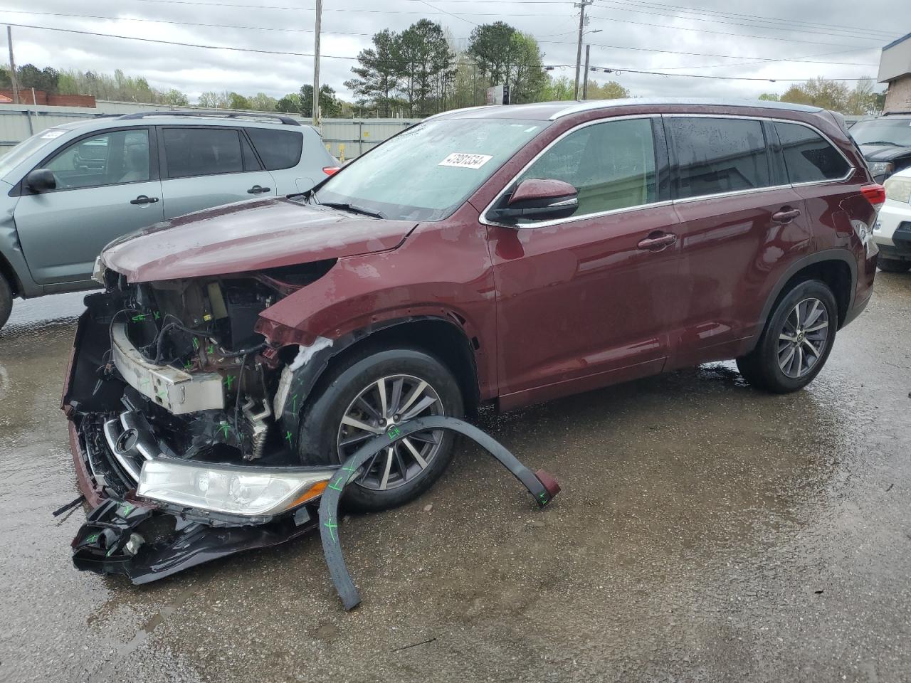 TOYOTA HIGHLANDER 2017 5tdkzrfh3hs213856