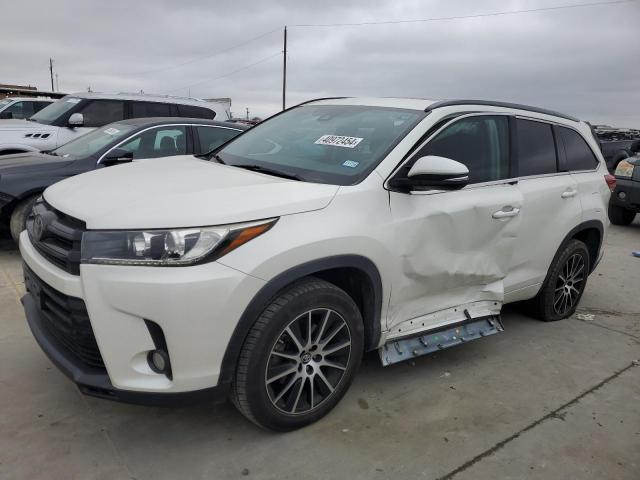 TOYOTA HIGHLANDER 2017 5tdkzrfh3hs518306