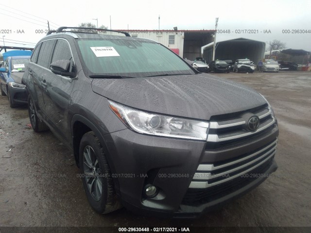 TOYOTA HIGHLANDER 2018 5tdkzrfh3js287803