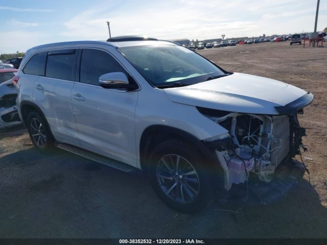 TOYOTA HIGHLANDER 2018 5tdkzrfh3js288403