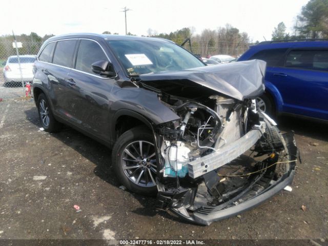 TOYOTA HIGHLANDER 2019 5tdkzrfh3ks567223