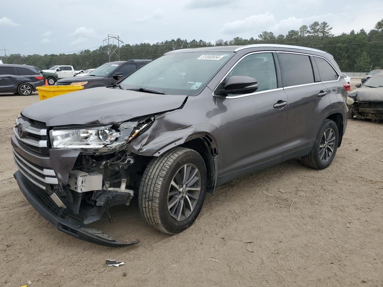 TOYOTA HIGHLANDER 2019 5tdkzrfh3ks567612