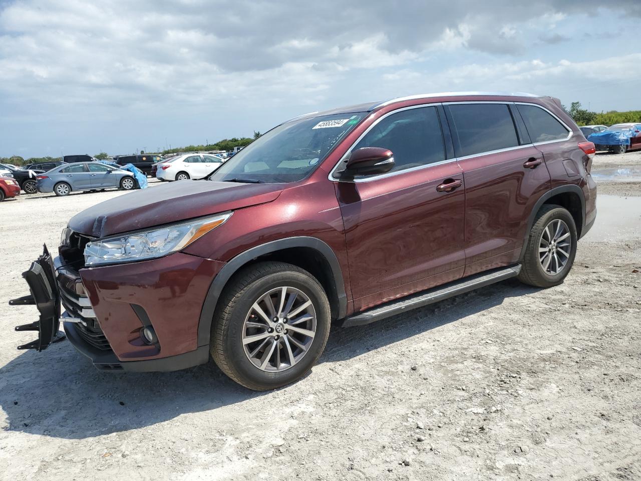 TOYOTA HIGHLANDER 2017 5tdkzrfh4hs198588