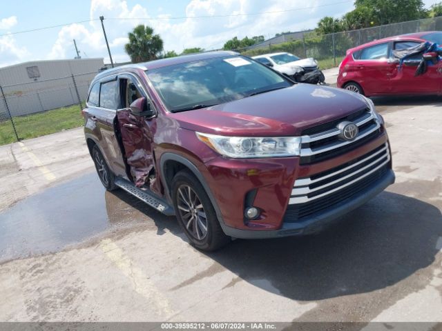 TOYOTA HIGHLANDER 2017 5tdkzrfh4hs220380