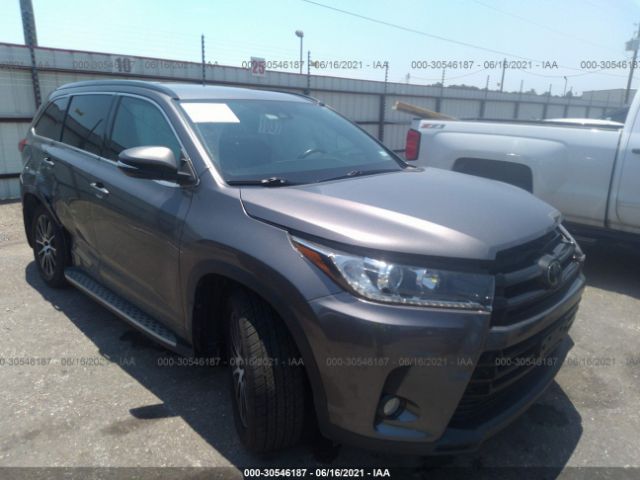 TOYOTA HIGHLANDER 2017 5tdkzrfh4hs520095