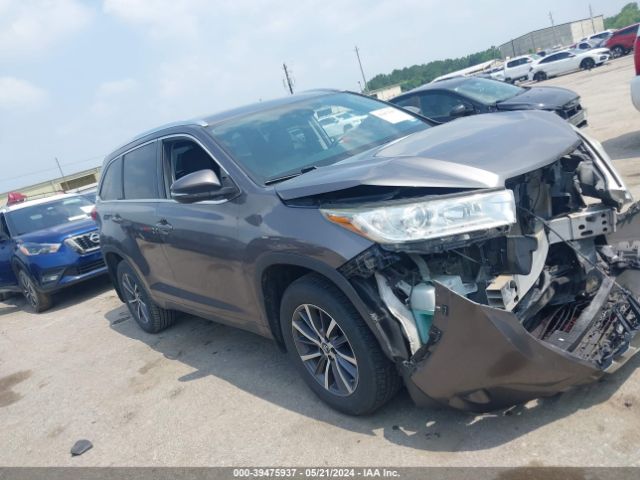 TOYOTA HIGHLANDER 2018 5tdkzrfh4js535542