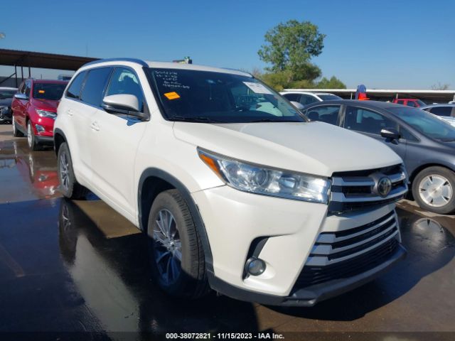 TOYOTA HIGHLANDER 2018 5tdkzrfh4js538148