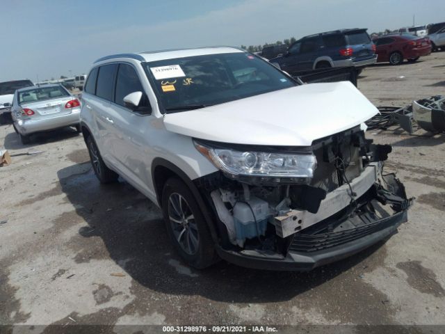 TOYOTA HIGHLANDER 2018 5tdkzrfh4js538263