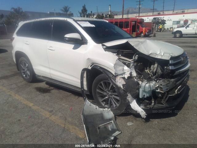 TOYOTA HIGHLANDER 2018 5tdkzrfh4js547500