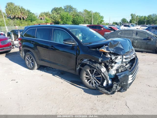 TOYOTA HIGHLANDER 2019 5tdkzrfh4ks308353