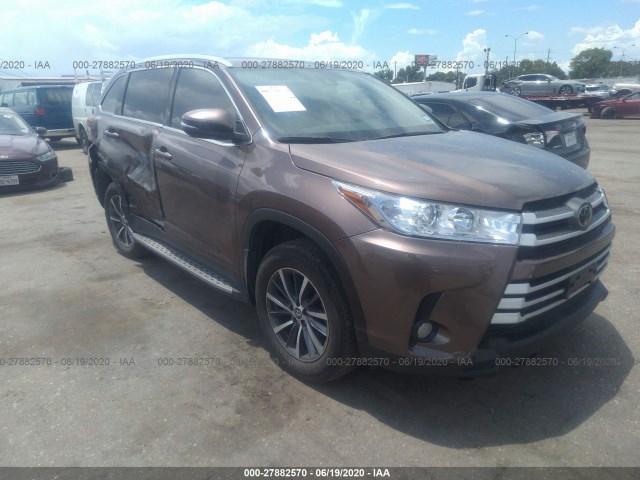 TOYOTA HIGHLANDER 2019 5tdkzrfh4ks327954