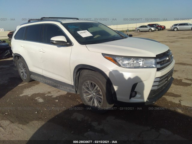 TOYOTA HIGHLANDER 2019 5tdkzrfh4ks345080