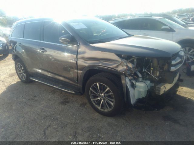 TOYOTA HIGHLANDER 2019 5tdkzrfh4ks560362