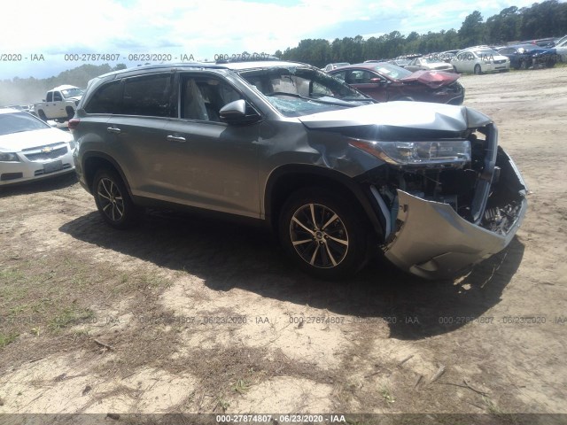 TOYOTA HIGHLANDER 2019 5tdkzrfh4ks566601