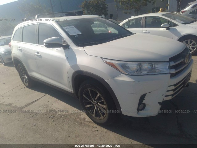 TOYOTA HIGHLANDER 2019 5tdkzrfh4ks569661