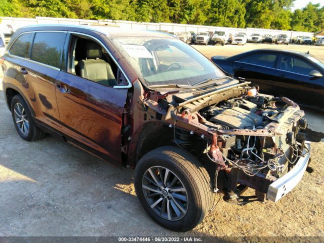 TOYOTA HIGHLANDER 2018 5tdkzrfh5js286331