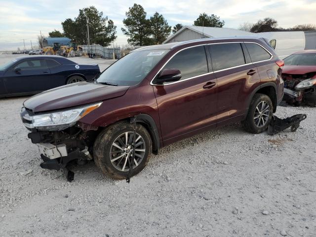 TOYOTA HIGHLANDER 2018 5tdkzrfh5js286362