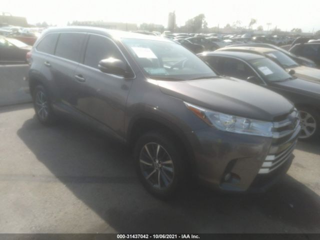 TOYOTA HIGHLANDER 2019 5tdkzrfh5ks325498