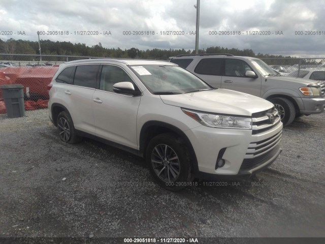 TOYOTA HIGHLANDER 2019 5tdkzrfh5ks563481