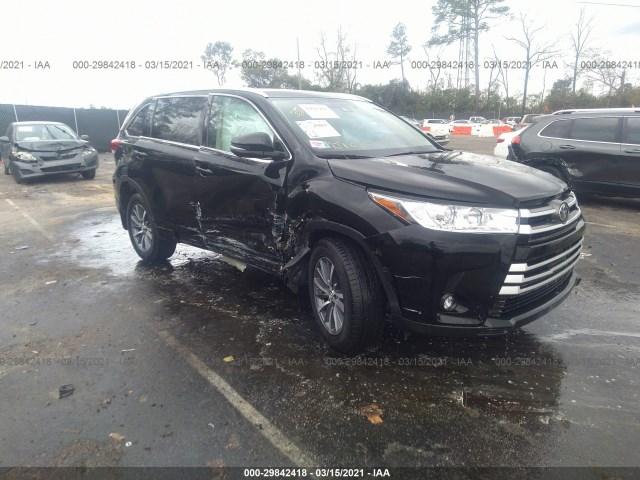 TOYOTA HIGHLANDER 2017 5tdkzrfh6hs509549